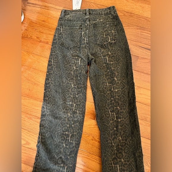 Leopard print jeans - Picture 2 of 2
